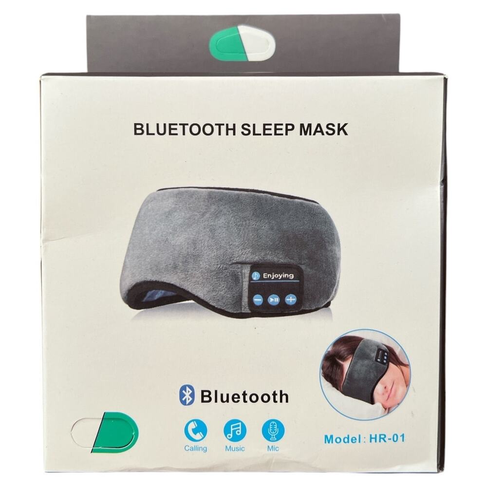 Bluetooth Sleep Mask, Gray